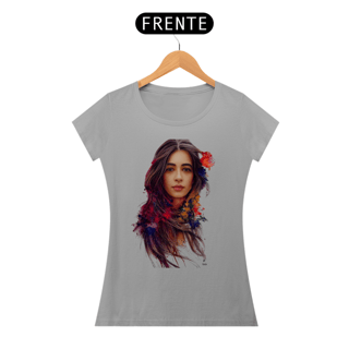 Nome do produto Baby Look Woman Aquarela Luna