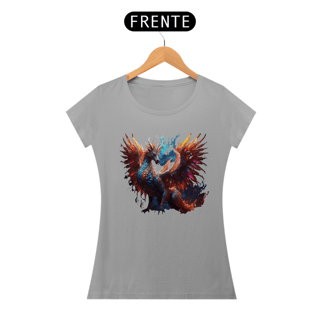 Nome do produto Baby Look Unicorn Fenix da Luna