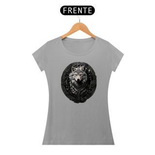 Nome do produto Baby Look Viking Wolf da Luna