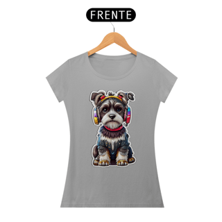 Nome do produto Baby Look Doguinho Hipster da Luna