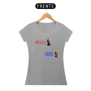 Nome do produto Baby Look Mais Mises da  Luna