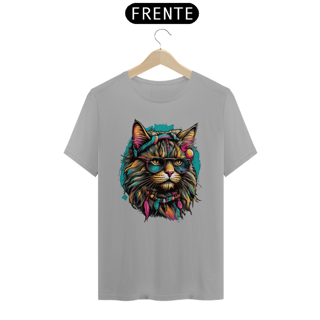 Nome do produto Camiseta Gato aquarela 