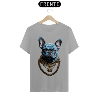 Nome do produto Camiseta Buldogue Mafioso Aquarela