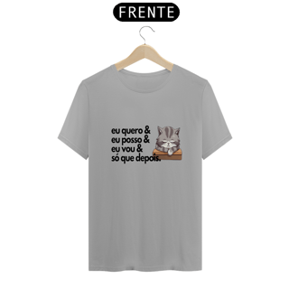 Nome do produto Camiseta Eu quero da Luna