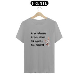 Nome do produto Camiseta Eu Aprendo Com os Erros da Luna