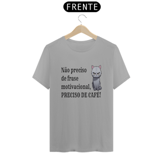 Nome do produto Camiseta Preciso de Café da Luna