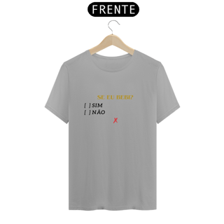 Nome do produto Camiseta Se eu Bebi da Luna