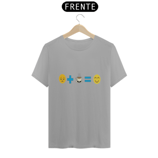 Nome do produto Camiseta Café é Vida da Luna