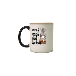 Nome do produto Caneca mágica eu quero & posso da Luna