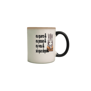 Nome do produto Caneca mágica eu quero & posso da Luna