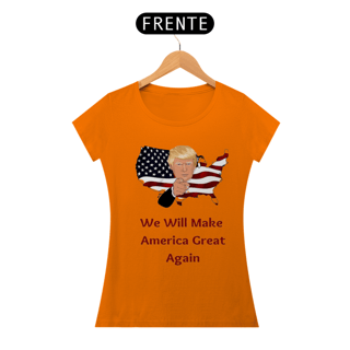 Nome do produto Trump America Great Baby Look