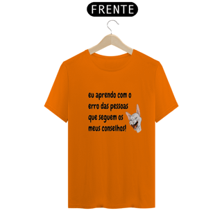 Nome do produto Camiseta Eu Aprendo Com os Erros da Luna