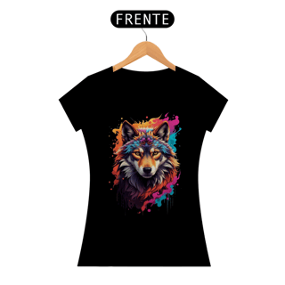 Nome do produto Lobo Aquarela feminina