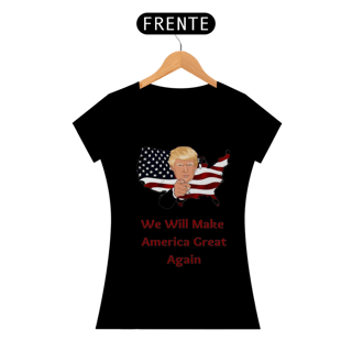 Nome do produto Trump America Great Baby Look