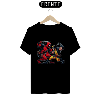 Nome do produto Camiseta Deadpool e Wolverine Comics