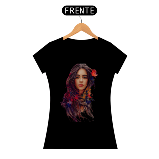Nome do produto Baby Look Woman Aquarela Luna