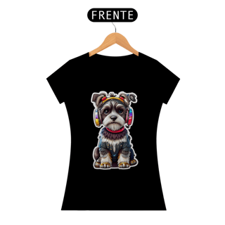 Nome do produto Baby Look Doguinho Hipster da Luna
