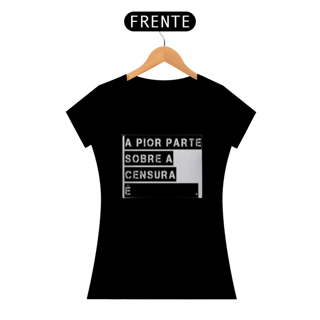 Nome do produto Baby Look Censur@ da Luna