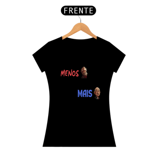 Nome do produto Baby Look Mais Mises da  Luna
