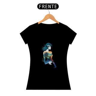 Nome do produto Baby Look Aquarela da Luna