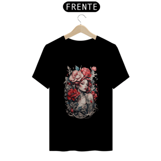 Nome do produto Camiseta Rose Girl Aquarela da luna