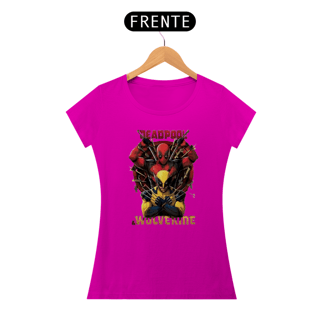 Nome do produto Baby Look Deadpool e Wolverine