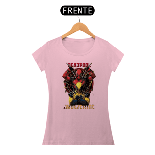 Nome do produto Baby Look Deadpool e Wolverine