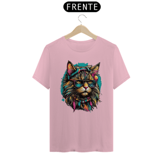 Nome do produto Camiseta Gato aquarela 