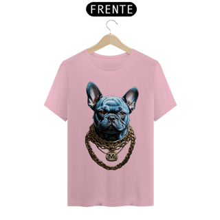 Nome do produto Camiseta Buldogue Mafioso Aquarela