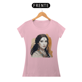 Nome do produto Baby Look Girl aquarela