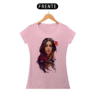 Nome do produto Baby Look Woman Aquarela Luna