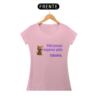 Nome do produto Baby Look Mal posso esperar pela terapia da Luna