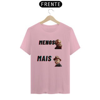 Nome do produto Camiseta Menos Marx da Luna
