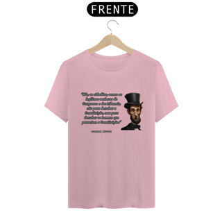 Nome do produto Camiseta Abraham Lincoln da Luna