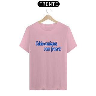 Nome do produto Camiseta Odeio Camisetas 