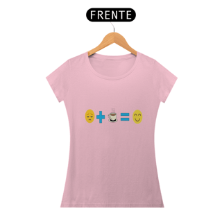 Nome do produto baby Look Café é Vida da Luna
