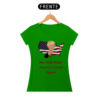 Nome do produto Trump America Great Baby Look