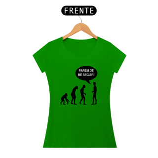 Nome do produto Baby Look meme da evolução da Luna