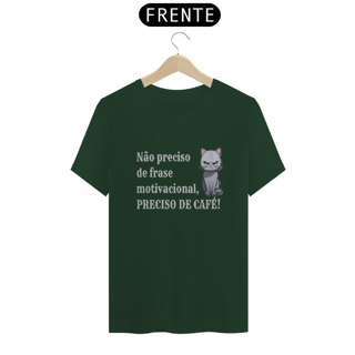 Nome do produto Camiseta Preciso de Café da Luna