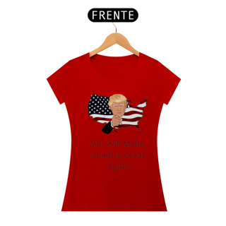 Nome do produto Trump America Great Baby Look