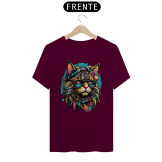 Nome do produto Camiseta Gato aquarela 