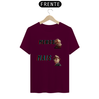 Nome do produto Camiseta Menos Marx da Luna