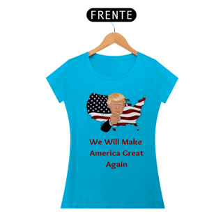 Nome do produto Trump America Great Baby Look