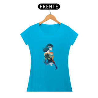 Nome do produto Baby Look Aquarela da Luna