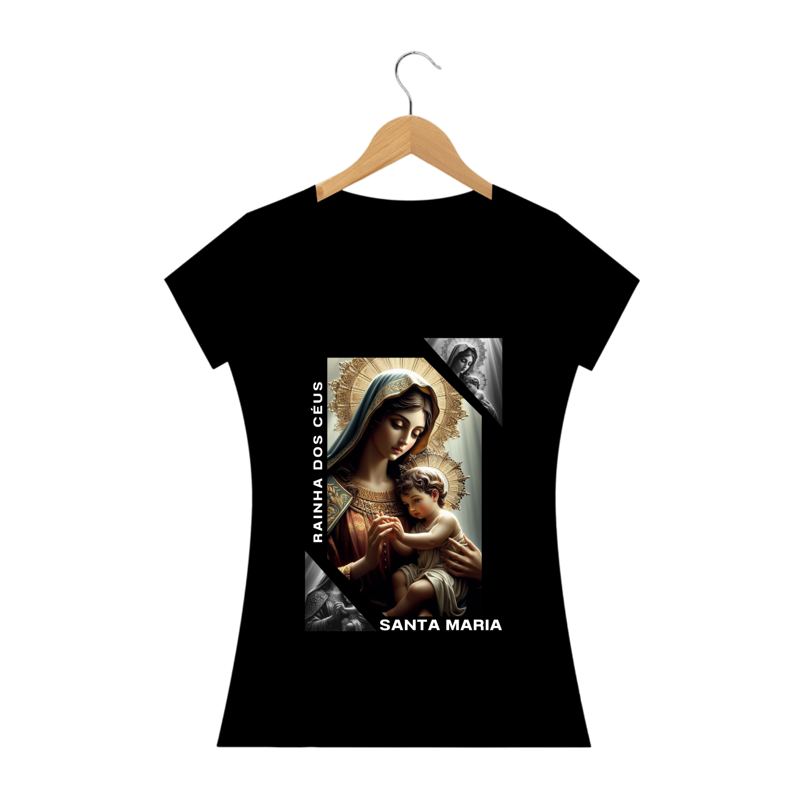 Camiseta Quality Santa Maria Baby long