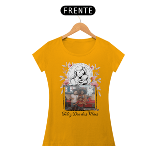 Nome do produto Blusa ( Baby long classic) personalizada dia das mães 