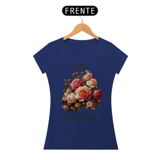 Nome do produto Blusa ( Baby Long Pima) personalizada  dia das mães