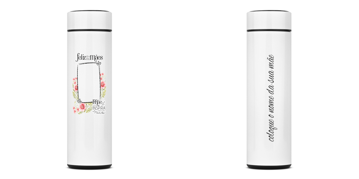 Nome do produto: Garrafa térmica personalizada dia das mães ( personalize com sua foto e nome)