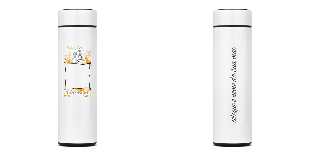 Nome do produto: Garrafa térmica personalizada dia das mães ( personalize com sua foto e nome)
