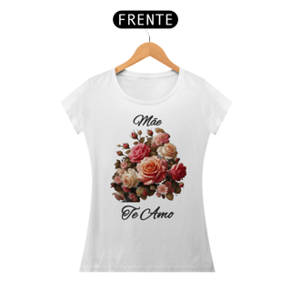 Nome do produto Blusa ( Baby Long Pima) personalizada  dia das mães